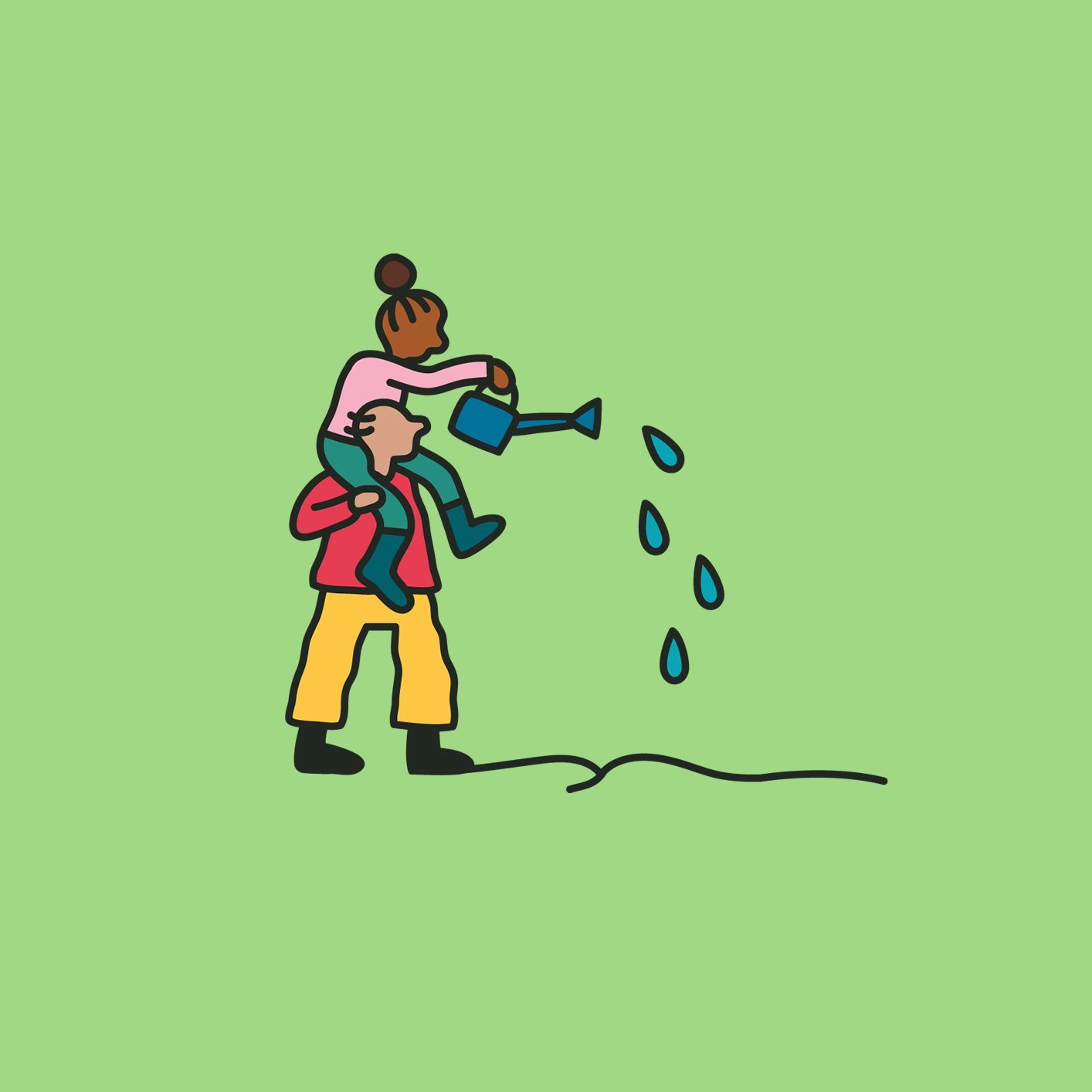 watering tree
